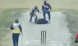 क्रिकेट मैच में रन लेते समय हांफते हुए पिच पर गिरे इंजीनियर और उड़ गए.. क्रिकेट मैच में रन लेते समय हांफते हुए पिच पर गिरे इंजीनियर और उड़ गए..