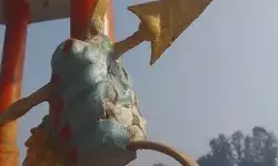 नेताओं ने कराएं फोटोशूट और हो गई सफाई- श्री राम के पास गंदगी का अंबार