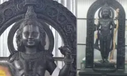 रामलला की खुली आंखों की तस्वीर पर बवाल- भडके पुजारी बोले हो जांच