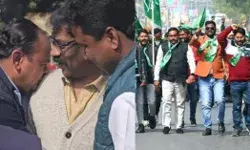 ED की हेमंत सोरेन से पूछताछ - सडक पर उतरे कार्यकर्ता