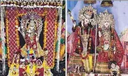 रामलला की प्राण प्रतिष्ठा पर बांसुरी छोड़ कान्हा ने थामा धनुष बाण रामलला की प्राण प्रतिष्ठा पर बांसुरी छोड़ कान्हा ने थामा धनुष बाण