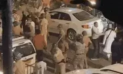 भड़काऊ भाषण मामला- मौलाना मुंबई से गिरफ्तार- हंगामे पर लाठी चार्ज