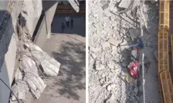 मेट्रो स्टेशन का छज्जा गिरने से अफरा तफरी- कुछ लोगों के दबने की आशंका