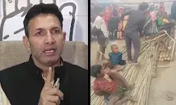 बच्चों की पिटाई का वीडियो वायरल, पटवारी ने मांगा सरकार से जवाब