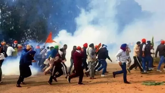हिंसक हुआ किसान आंदोलन- पुलिस एक्शन में एक ही मौत- 25 घायल