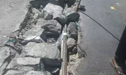 निर्माण में गड़बड़झाला- हाईवे पर नदी के पुल में आई बड़ी दरार