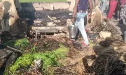झोपड़ी में लगी आग में 3 मासूमों की जिंदा जलकर मौत- बच्ची गंभीर