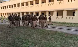 DG कारागार में ली गारद की सलामी- किया कारागार का निरीक्षण