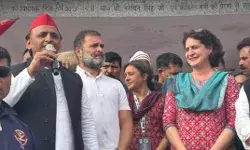 भारत जोड़ो न्याय यात्रा- राहुल प्रियंका के साथ अखिलेश ने मंच किया साझा भारत जोड़ो न्याय यात्रा- राहुल प्रियंका के साथ अखिलेश ने मंच किया साझा