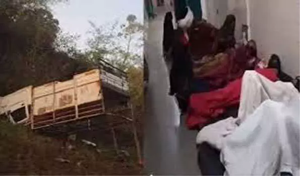 सड़क हादसे में इतने लोगों की मौत, बीस लोग हुए घायल