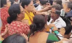 संदेशखाली जाने को लेकर फिर हुआ बवाल- भाजपा महिला नेता हिरासत में