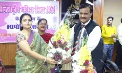 आईपीएस एसएन साबत ने महिला दिवस पर महिला सशक्तिकरण पर दिया बल