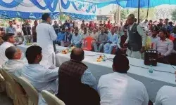 केंद्रीयमंत्री को 10 साल में आई खतौली की याद- किया CC रोड का शिलान्यास