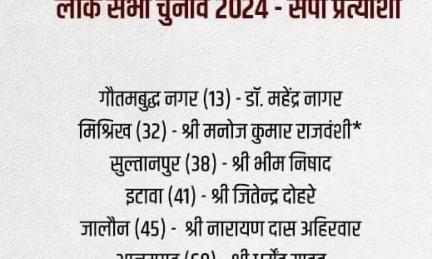 आजमगढ़ से धर्मेंद्र, इटावा से जितेंद्र, गौतमबुद्धनगर से महेंद्र चलाएंगे साइकिल