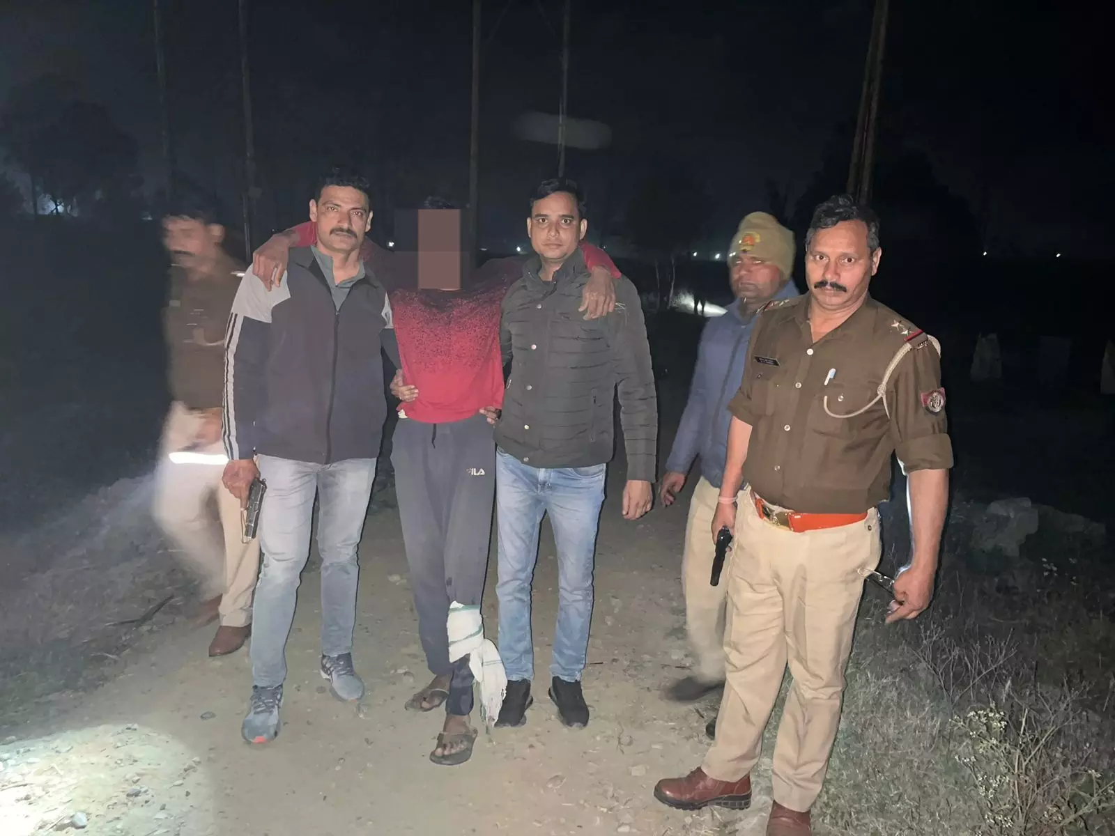 दिन निकलने से पहले पुलिस और गौकश के बीच हुई मुठभेड़ जानिए फिर क्या हुआ