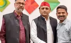 प्रयागराज में हुई हिंसा के आरोपी से अखिलेश ने की मुलाकात- राजनीति गर्म