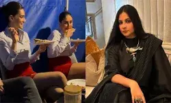 फिल्म क्रू की सेट से रिया कपूर ने शेयर किया BTS वीडियो फिल्म क्रू की सेट से रिया कपूर ने शेयर किया BTS वीडियो