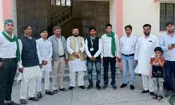 BKU के राष्ट्रीय अध्यक्ष का मुजफ्फरनगर पहुंचने पर हुआ स्वागत