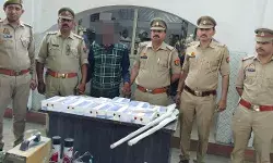 आम के बाग में चलती मिली हथियार बनाने की फैक्ट्री- एक गिरफ्तार आम के बाग में चलती मिली हथियार बनाने की फैक्ट्री- एक गिरफ्तार