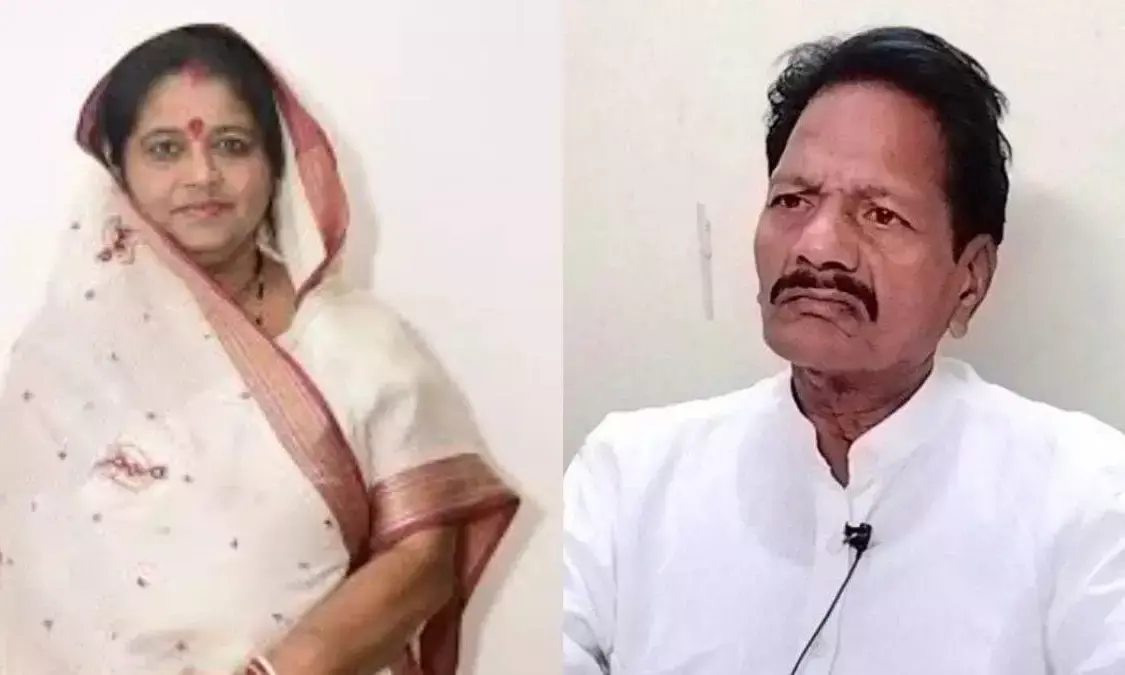चुनाव लड़ रहे पति की विधायक पत्नी को दो टूक - चुनाव तक छोड़ दें घर