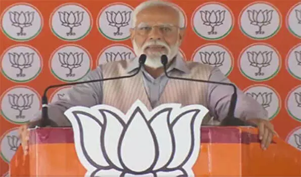 विपक्ष सत्ता का भूखा- कांग्रेस के घोषणा पत्र पर मुस्लिम लीग की छाप- PM विपक्ष सत्ता का भूखा- कांग्रेस के घोषणा पत्र पर मुस्लिम लीग की छाप- PM