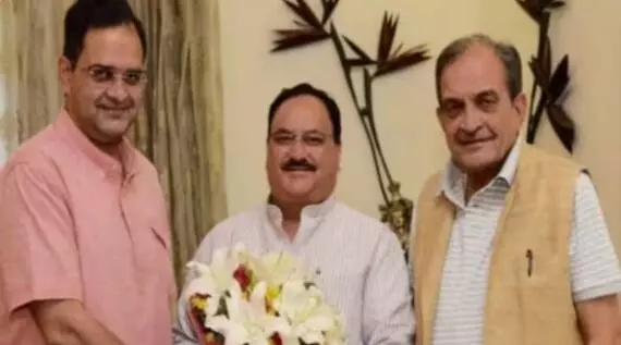 पूर्व MP बेटे के बाद अब पूर्व मंत्री ने भी किया BJP छोड़ने का ऐलान
