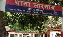 ओपी राजभर की पार्टी के दफ्तर में टिन शेड में बेल्ट से लटका मिला युवक