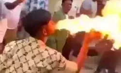 शादी में हीरो बनने के चक्कर में पेट्रोल डालकर स्टंट कर रहा युवक झुलसा