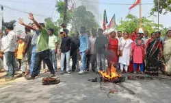 बीजेपी का 12 घंटे का शटडाउन- दुकाने बंद, हाईवे जाम- सड़कों पर प्रदर्शन बीजेपी का 12 घंटे का शटडाउन- दुकाने बंद, हाईवे जाम- सड़कों पर प्रदर्शन