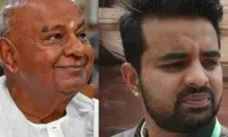 सेक्स स्कैंडल में फंसा पूर्व पीएम का भगौड़ा पोता जेडीएस से निलंबित सेक्स स्कैंडल में फंसा पूर्व पीएम का भगौड़ा पोता जेडीएस से निलंबित