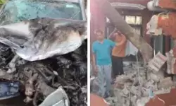 रफ्तार का कहर दीवार तोड़कर घर के भीतर घुसी- कार तीन लोग हुए जख्मी रफ्तार का कहर दीवार तोड़कर घर के भीतर घुसी- कार तीन लोग हुए जख्मी