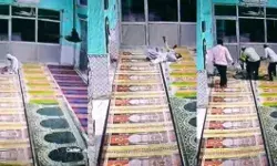 मस्जिद में दुआ कर रहे शख्स पर मौत का झपट्टा- पलक झपकते ही चली गई जान मस्जिद में दुआ कर रहे शख्स पर मौत का झपट्टा- पलक झपकते ही चली गई जान