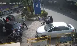 आप MLA के बेटे का पेट्रोल पंप पर बवाल- लाइन तोड़ तेल भरवाने को लेकर...