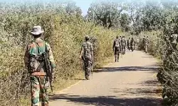 पुलिस एवं नक्सलियों के बीच मुठभेड़- जमकर चली गोलियां- एक नक्सली ढेर पुलिस एवं नक्सलियों के बीच मुठभेड़- जमकर चली गोलियां- एक नक्सली ढेर