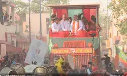 अमेठी में राहुल गांधी पर जम कर बरसे अमित शाह अमेठी में राहुल गांधी पर जम कर बरसे अमित शाह