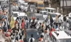 PM की रैली से पहले किसानों का बवाल- पटियाला राजपुरा हाईवे बंद