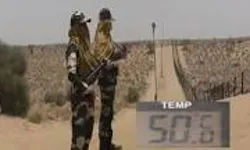 बॉर्डर पर चल रही लू ले गई बीएसएफ के जवान की जान