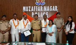 SSP ने समारोह आयोजित कर सेवानिवृत अधिकारियों को दी विदाई SSP ने समारोह आयोजित कर सेवानिवृत अधिकारियों को दी विदाई