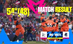 नीदरलैंड ने नेपाल को छह विकेट से हराया नीदरलैंड ने नेपाल को छह विकेट से हराया