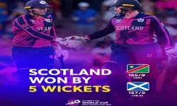 स्कॉटलैंड ने नामीबिया को पांच विकेट से हराया
