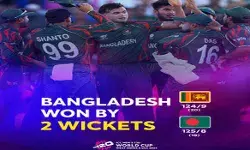बांग्लादेश ने श्रीलंका के खिलाफ दर्ज की रोमांचक जीत बांग्लादेश ने श्रीलंका के खिलाफ दर्ज की रोमांचक जीत