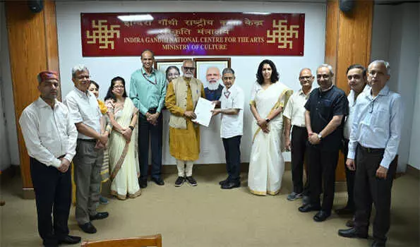 कला एवं संस्कृति को लोगों तक पहुंचाने को लेकर आईजीएनसीए, MP टीवी के...