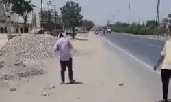 बीयर शॉप के सेल्समैन पर फायरिंग- गाड़ी हुई गोलियों से छलनी