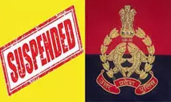 कप्तान का एक्शन- अवैध वसूली के मामले में पांच पुलिसकर्मी निलंबित