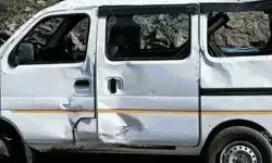 बाबा बर्फानी के दर्शन को जा रहे श्रद्धालुओं की गाड़ी का एक्सीडेंट