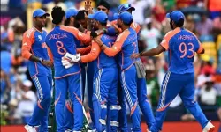 t20 वर्ल्ड कप जीतने वाली टीम इंडिया बैरिल तूफान में फंसी t20 वर्ल्ड कप जीतने वाली टीम इंडिया बैरिल तूफान में फंसी