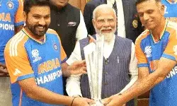 टीम इंडिया ने प्रधानमंत्री नरेंद्र मोदी से की मुलाकात- अब मुंबई के....