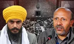 पैरोल पर आयें इंजीनियर रशीद एवं अमृतपाल ने ली सांसद पद की शपथ पैरोल पर आयें इंजीनियर रशीद एवं अमृतपाल ने ली सांसद पद की शपथ