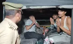 एनकाउंटर में तीन बदमाशों को लगी गोली- दहशत में 2 बदमाशों ने किया सरेंडर