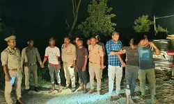 दो थानों की पुलिस की बदमाशों से मुठभेड़- एक घायल समेत चार गिरफ्तार दो थानों की पुलिस की बदमाशों से मुठभेड़- एक घायल समेत चार गिरफ्तार